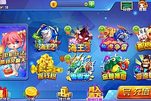 小清晰霸天捕鱼,海王3捕鱼电玩城运营级组建+棋牌搭建视频教程